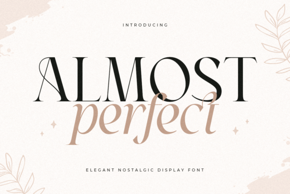 Almost: The Modern Sans Serif for Branding & Web