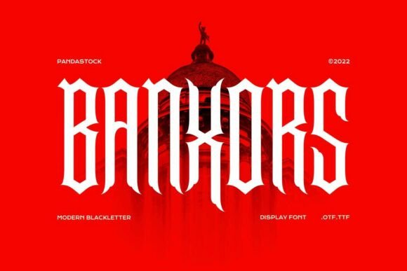 Banxors: Unleashing Brutal Typography