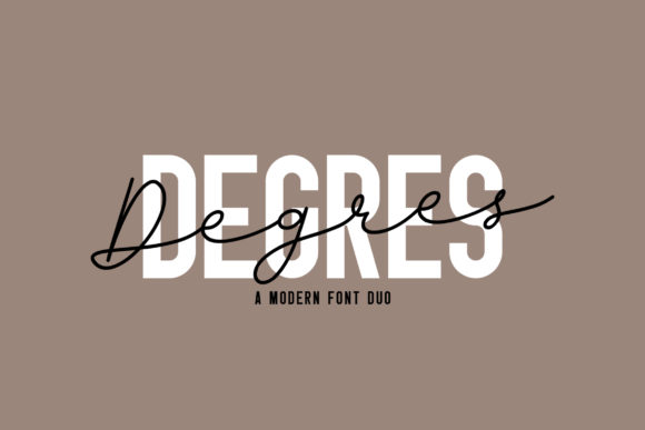 Degres Duo: A Font Pairing for Modern Brand Stories