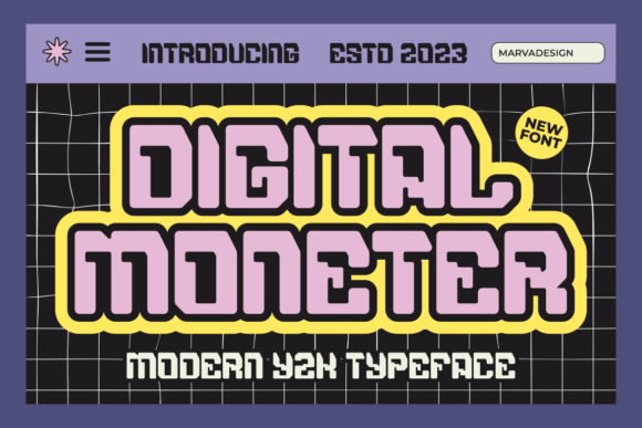 Digital Moneter: Capturing the Y2K Spirit in Modern Design