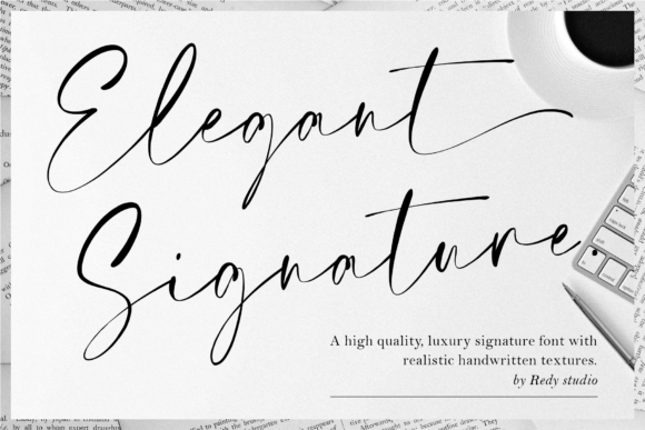 Elegant Signature: The Script Font That Adds Instant Polish