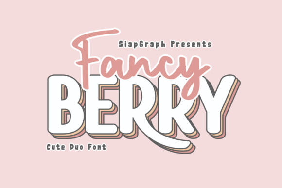 Fancy Berry Duo: A Fresh Take on Handwritten Charm
