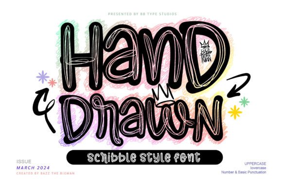 Hand Drawn: A Playful Typeface for Creative Projects