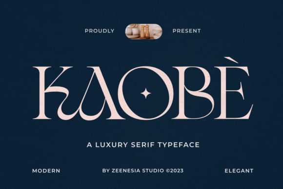 Kaobe: The Serif Display Font with a Distinctive Edge