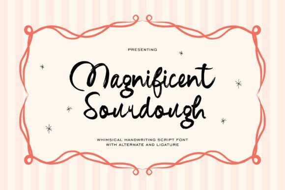 Magnificent Sourdough: Your Go-To Font for Authentic Branding