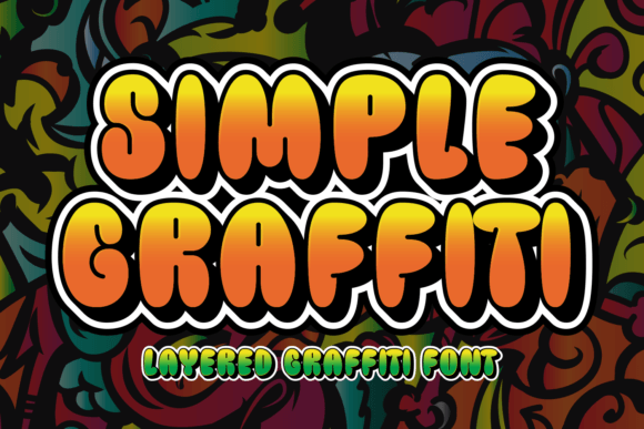 Simple Graffiti: The Bold Urban Typeface for Street-Style Projects